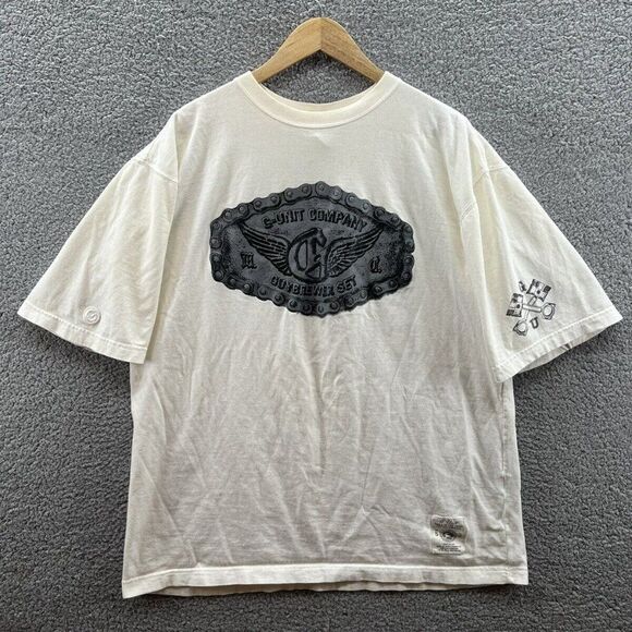 G-Unit Vintage 50 Cent USA Never Forget Never Let Up White Music T- Shirt Sz. XL - Picture 1 of 5
